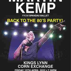 Martin Kemp - Back to the 80's Party