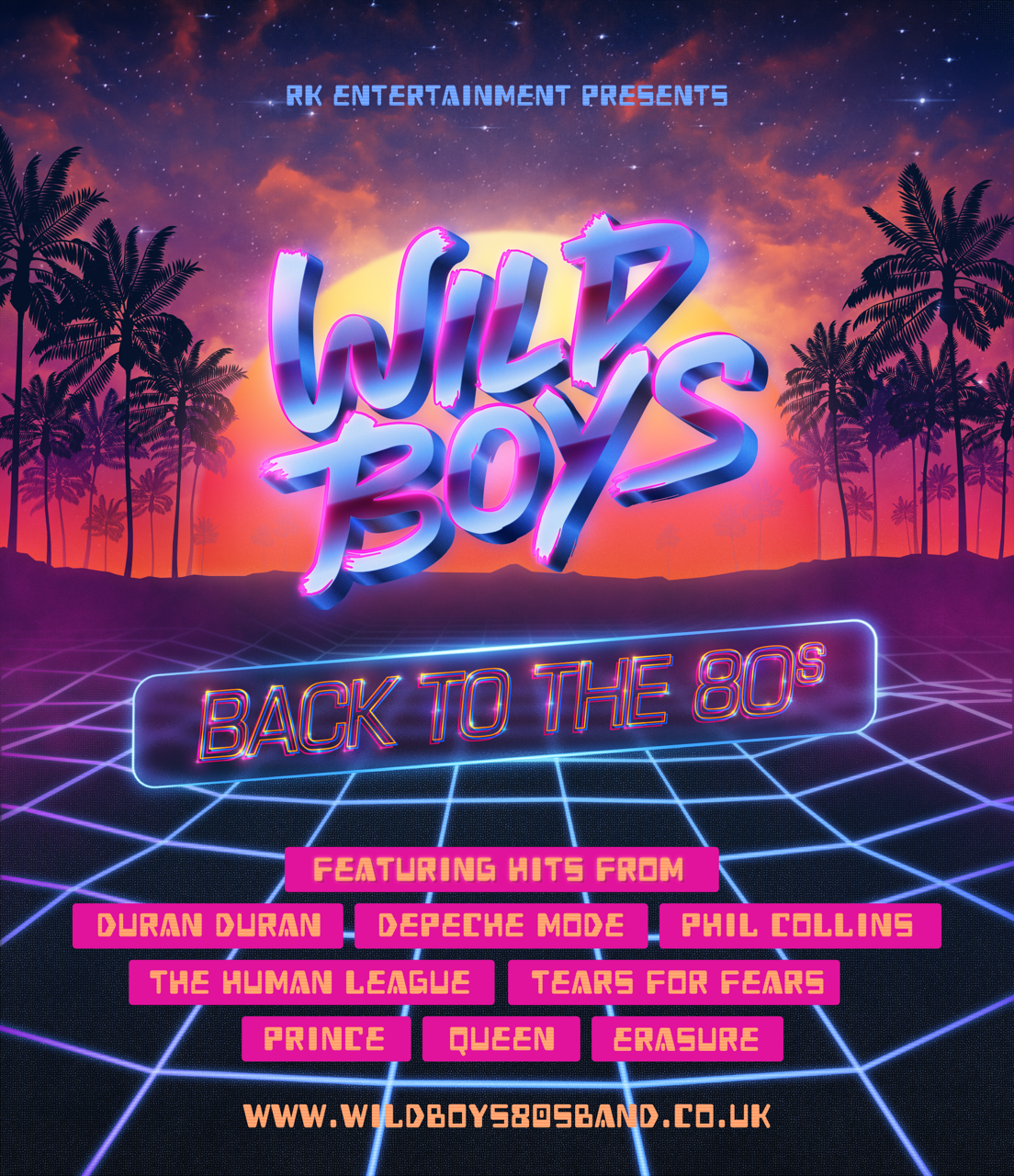 Wild Boys 2026 - SEATED ONLY