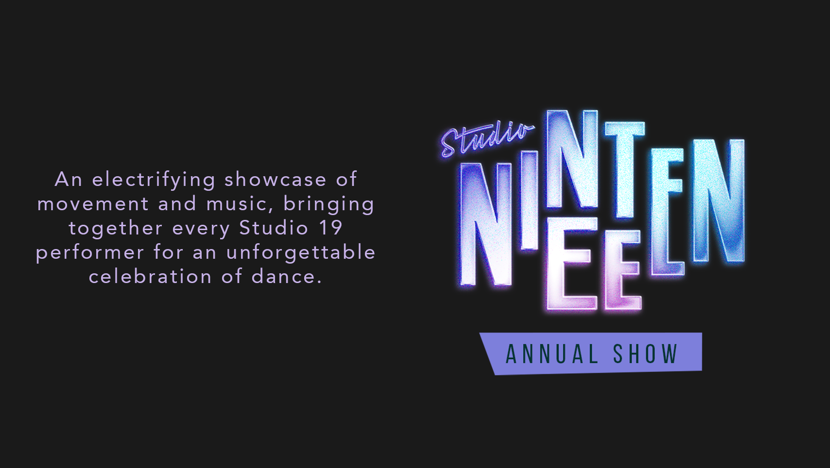 Studio 19 2026 - JUNIOR SHOW