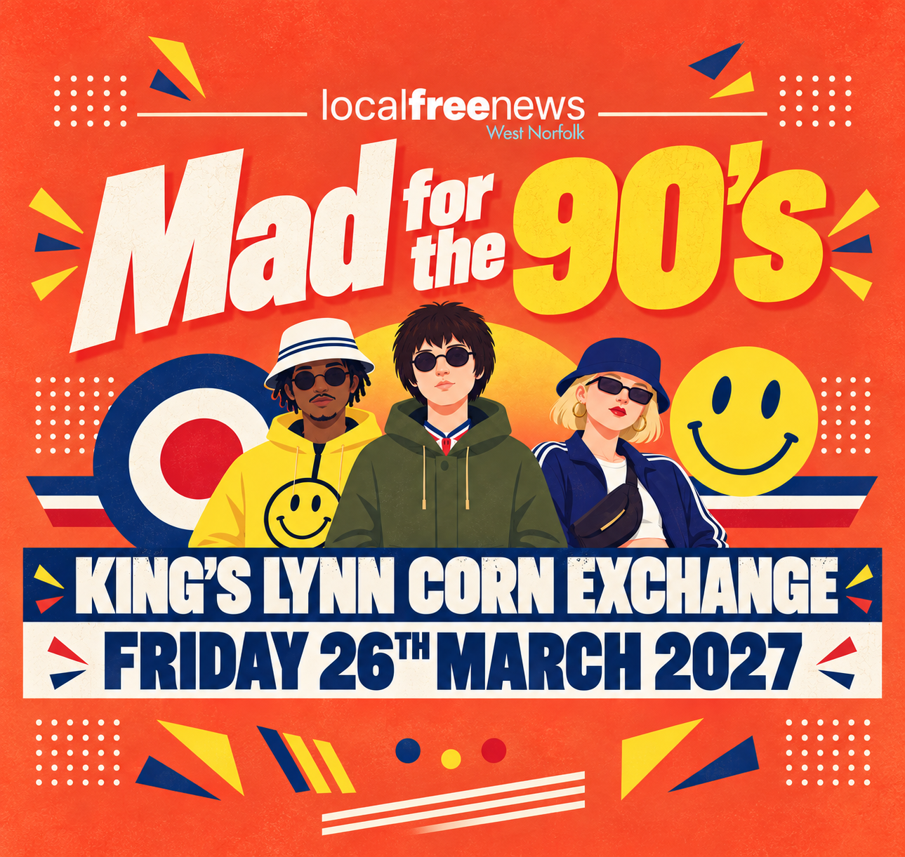 Local Free News - Mad for the 90's Standing